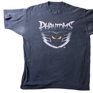 1990s philadelphia phantoms tee - rare – single stitch (xl)